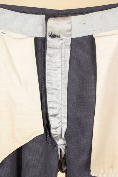 SWEDISH 1940S/1950S GREY PRINCE OF WALES CHECK TWO PIECE SUIT BY ÖRNKLÄDER. SIZE CA EU 50-52