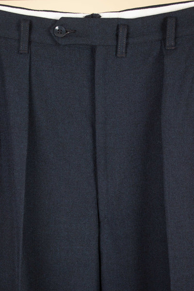 SWEDISH 1950S GREY-BLUE TWO PIECE SINGLE BREASTED SUIT BY STADION. SIZE CA EU 50