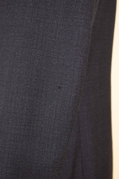 SWEDISH 1960S DARK GREY TWO PIECE SINGE BREASTED SUIT BY ELSON. SIZE CA EU 48