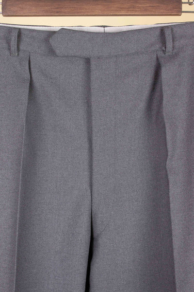 SWEDISH 1950S/1960S MID-GREY SINGLE BREASTED TWO PIECE SUIT BY G. THULIN.  SIZE CA EU 54 SHORT