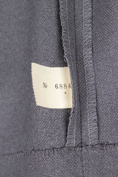 SWEDISH 1950S/1960S MID-GREY SINGLE BREASTED TWO PIECE SUIT BY G. THULIN.  SIZE CA EU 54 SHORT