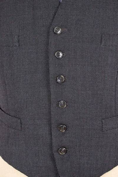 SWEDISH 1947 BESPOKE THREE PIECE SUIT BY AB SANDBERG & JOHANNESSON. SIZE CA 50-52