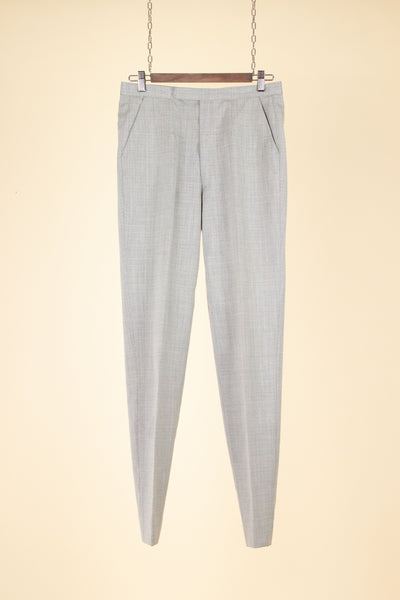 SWEDISH 1950S SILVER GREY TWO PIECE SUIT BY J.A. PETERS. SIZE CA EU 46