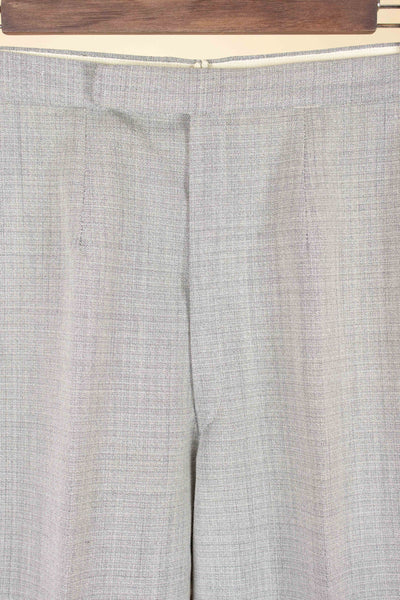 SWEDISH 1950S SILVER GREY TWO PIECE SUIT BY J.A. PETERS. SIZE CA EU 46