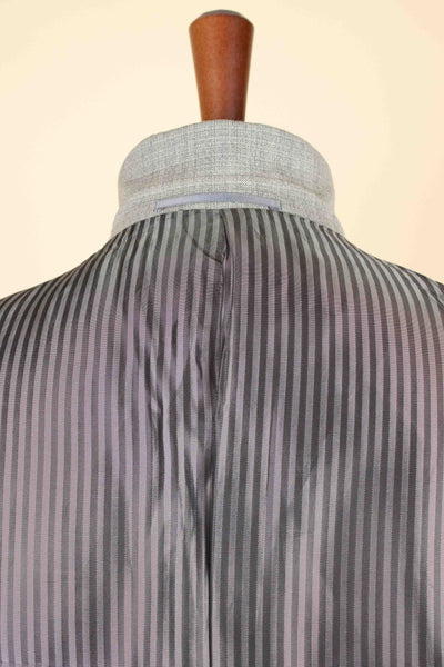 SWEDISH 1950S SILVER GREY TWO PIECE SUIT BY J.A. PETERS. SIZE CA EU 46