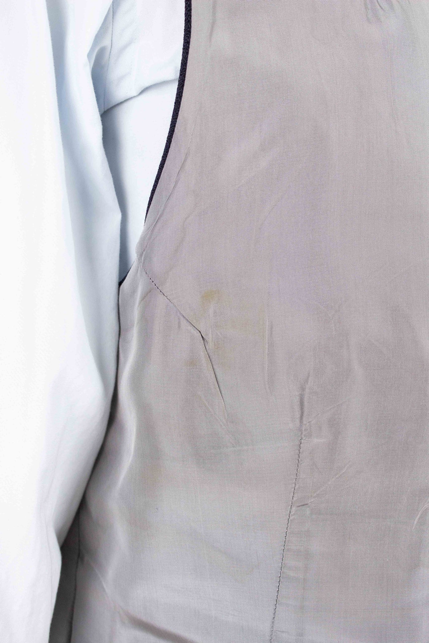 SWEDISH 1946 DARK BLUE THREE PIECE BESPOKE SUIT BY SÖDERSTRÖM & SON. SIZE CA EU 50-52