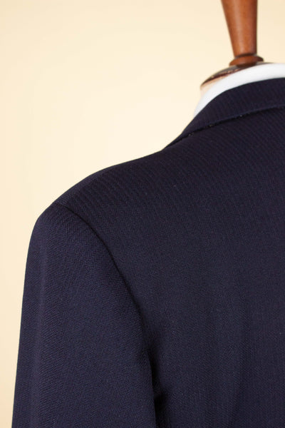 SWEDISH 1946 DARK BLUE THREE PIECE BESPOKE SUIT BY SÖDERSTRÖM & SON. SIZE CA EU 50-52