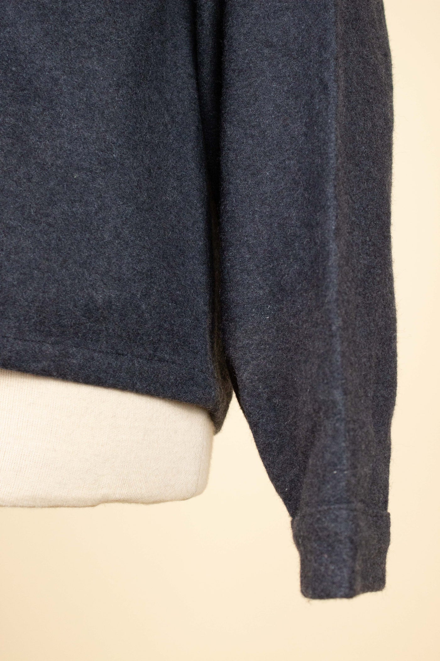 SWEDISH 1950S DARK GREY TWO-PIECE WADMAL DEADSTOCK WORKWEAR SET. SIZE CA EU 48