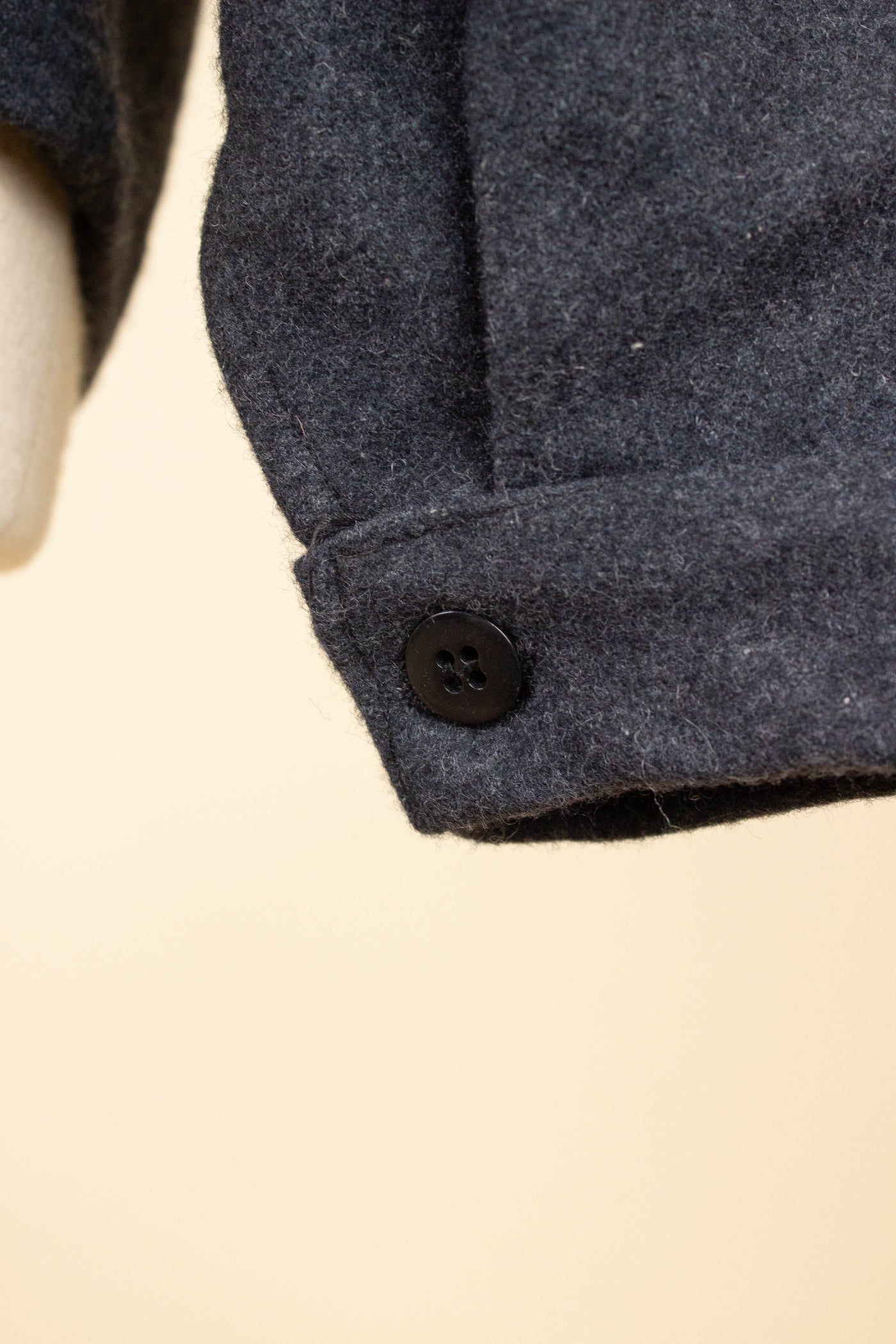 SWEDISH 1950S DARK GREY TWO-PIECE WADMAL DEADSTOCK WORKWEAR SET. SIZE CA EU 48