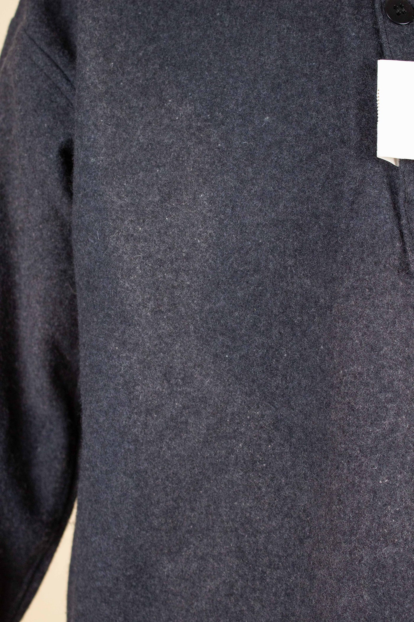 SWEDISH 1950S DARK GREY TWO-PIECE WADMAL DEADSTOCK WORKWEAR SET. SIZE CA EU 48