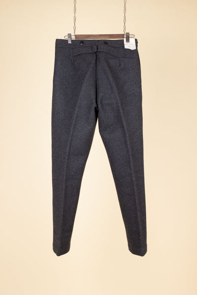 SWEDISH 1950S DARK GREY TWO-PIECE WADMAL DEADSTOCK WORKWEAR SET. SIZE CA EU 48