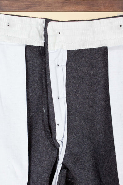 SWEDISH 1950S DARK GREY TWO-PIECE WADMAL DEADSTOCK WORKWEAR SET. SIZE CA EU 48