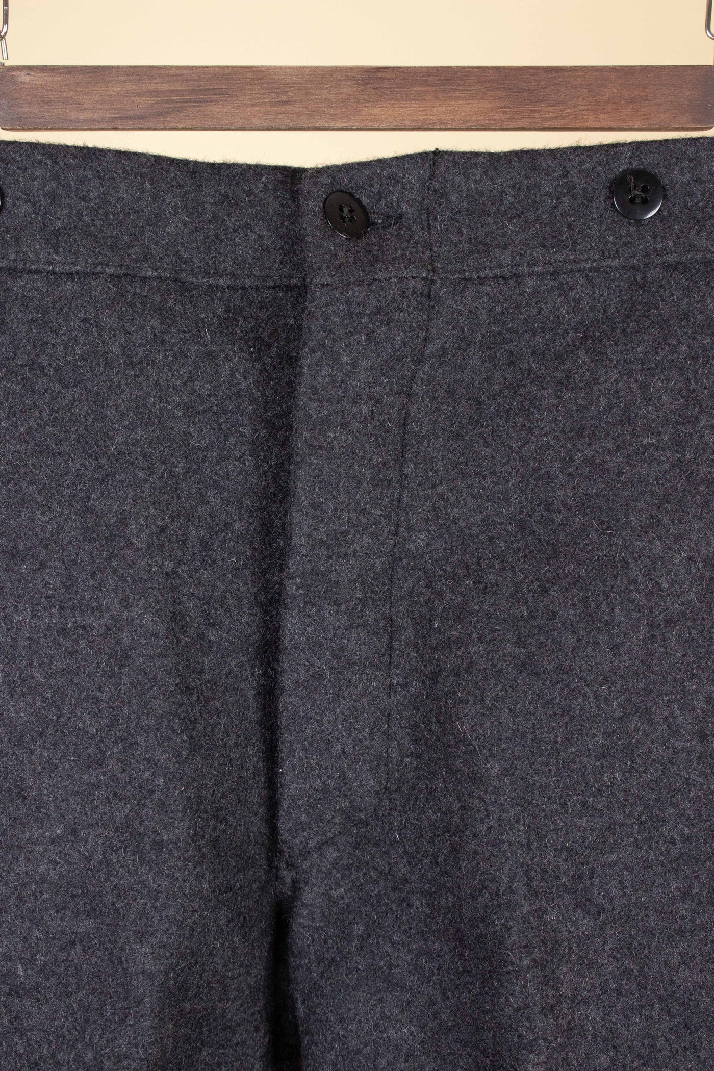 SWEDISH 1950S DARK GREY TWO-PIECE WADMAL DEADSTOCK WORKWEAR SET. SIZE CA EU 48