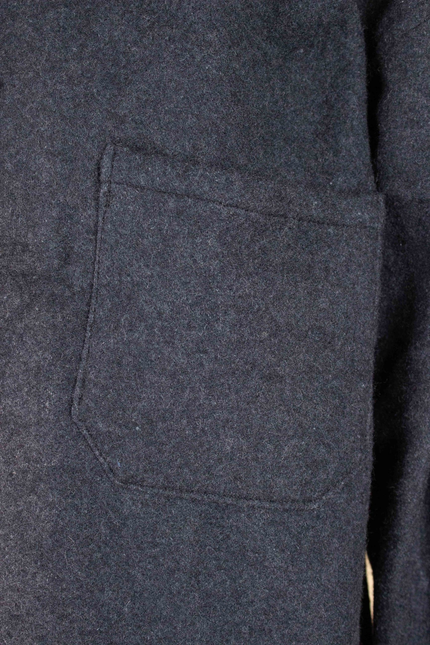 SWEDISH 1950S DARK GREY TWO-PIECE WADMAL DEADSTOCK WORKWEAR SET. SIZE CA EU 48