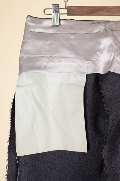 SWEDISH 1949 GREY TWO PIECE DOUBLE BREASTED BESPOKE SUIT BY HENRY TÖRNSTEN & CO. SIZE CA EU 50