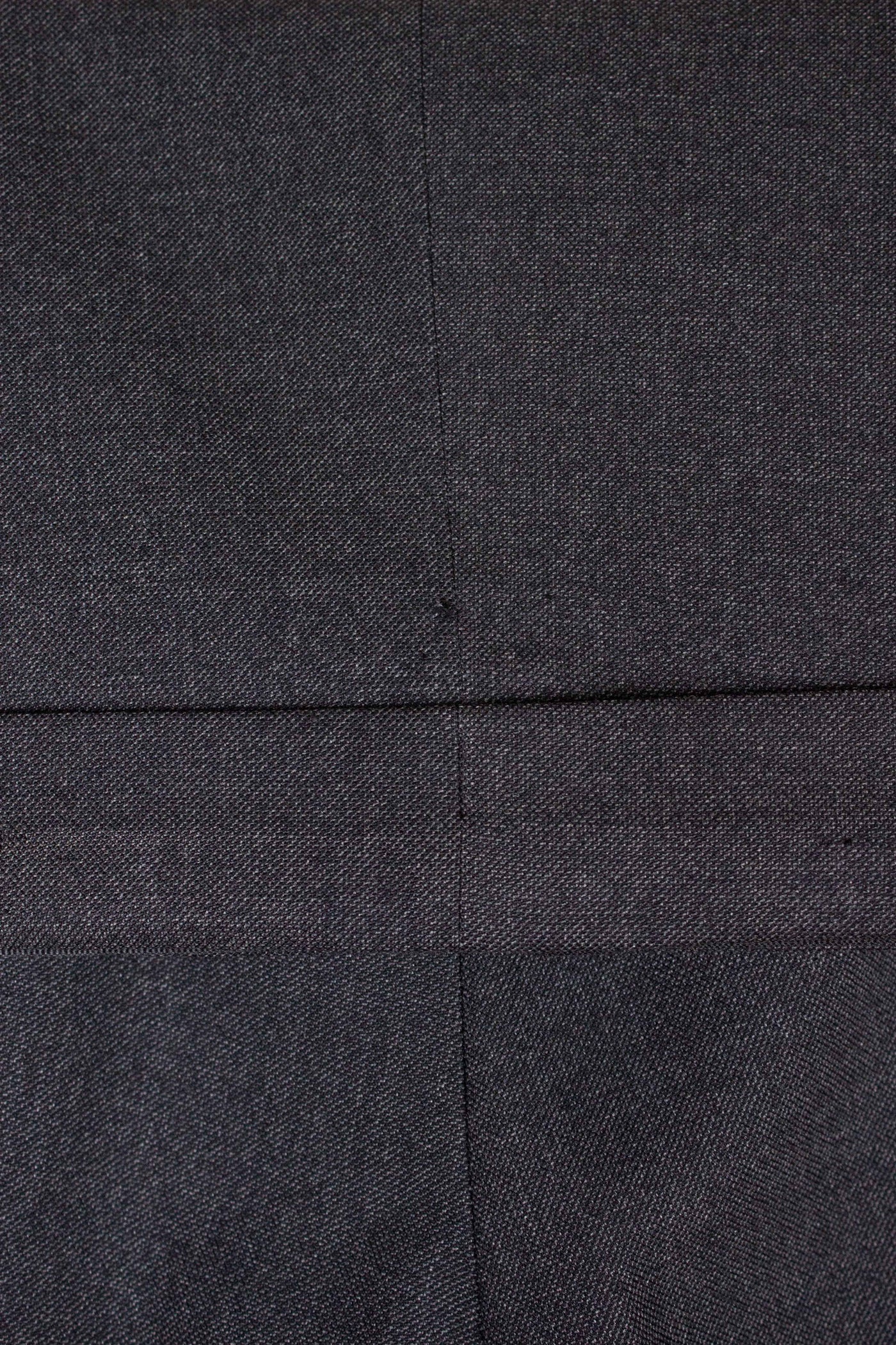 SWEDISH 1949 GREY TWO PIECE DOUBLE BREASTED BESPOKE SUIT BY HENRY TÖRNSTEN & CO. SIZE CA EU 50