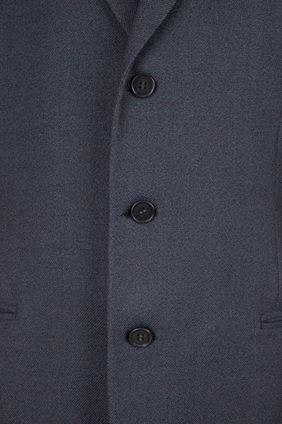 SWEDISH 1950S DARK GREY TWO PIECE SUIT BY SIR. SIZE CA EU 48