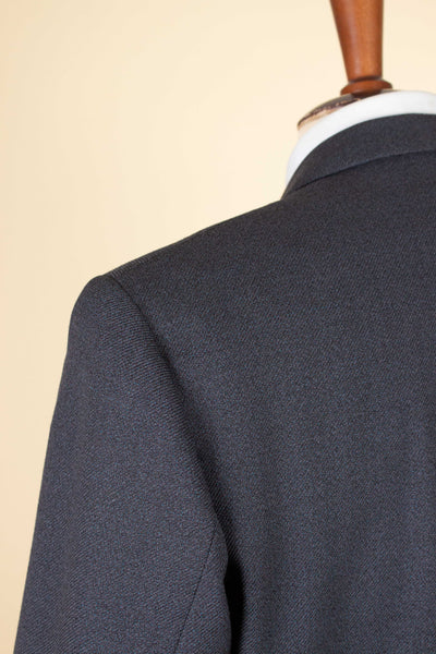 SWEDISH 1950S DARK GREY TWO PIECE SUIT BY SIR. SIZE CA EU 48