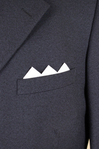 SWEDISH 1940S/1950S DARK GREY TWO PIECE SUIT BY KABOM. SIZE CA EU 48