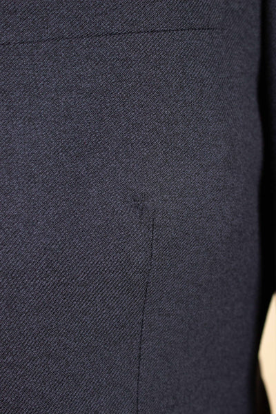 SWEDISH 1940S/1950S DARK GREY TWO PIECE SUIT BY KABOM. SIZE CA EU 48