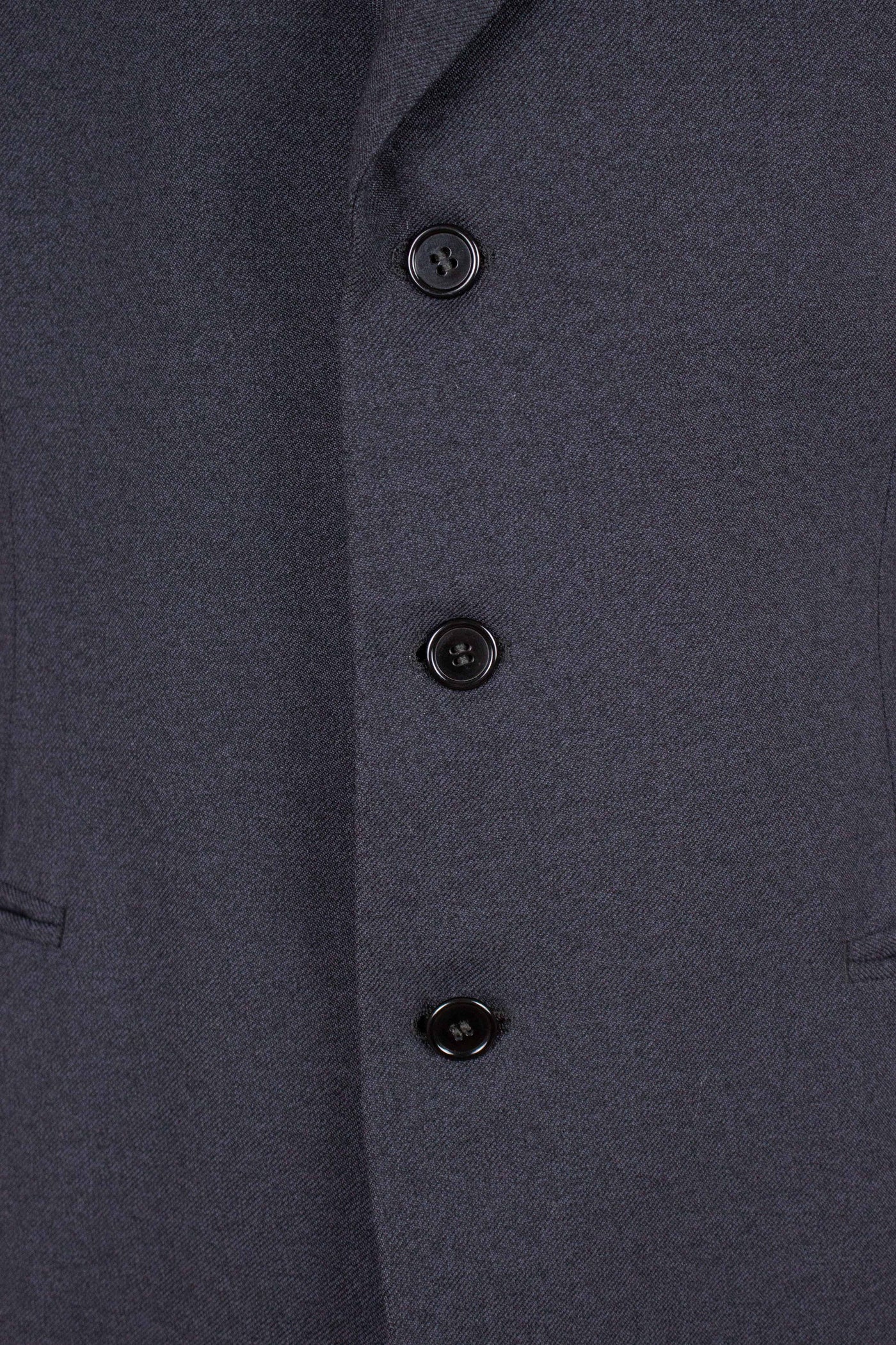 SWEDISH 1940S/1950S DARK GREY TWO PIECE SUIT BY KABOM. SIZE CA EU 48