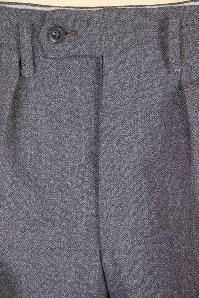 SWEDISH 1960S DEADSTOCK GREY TROUSERS. SIZE CA EU 42