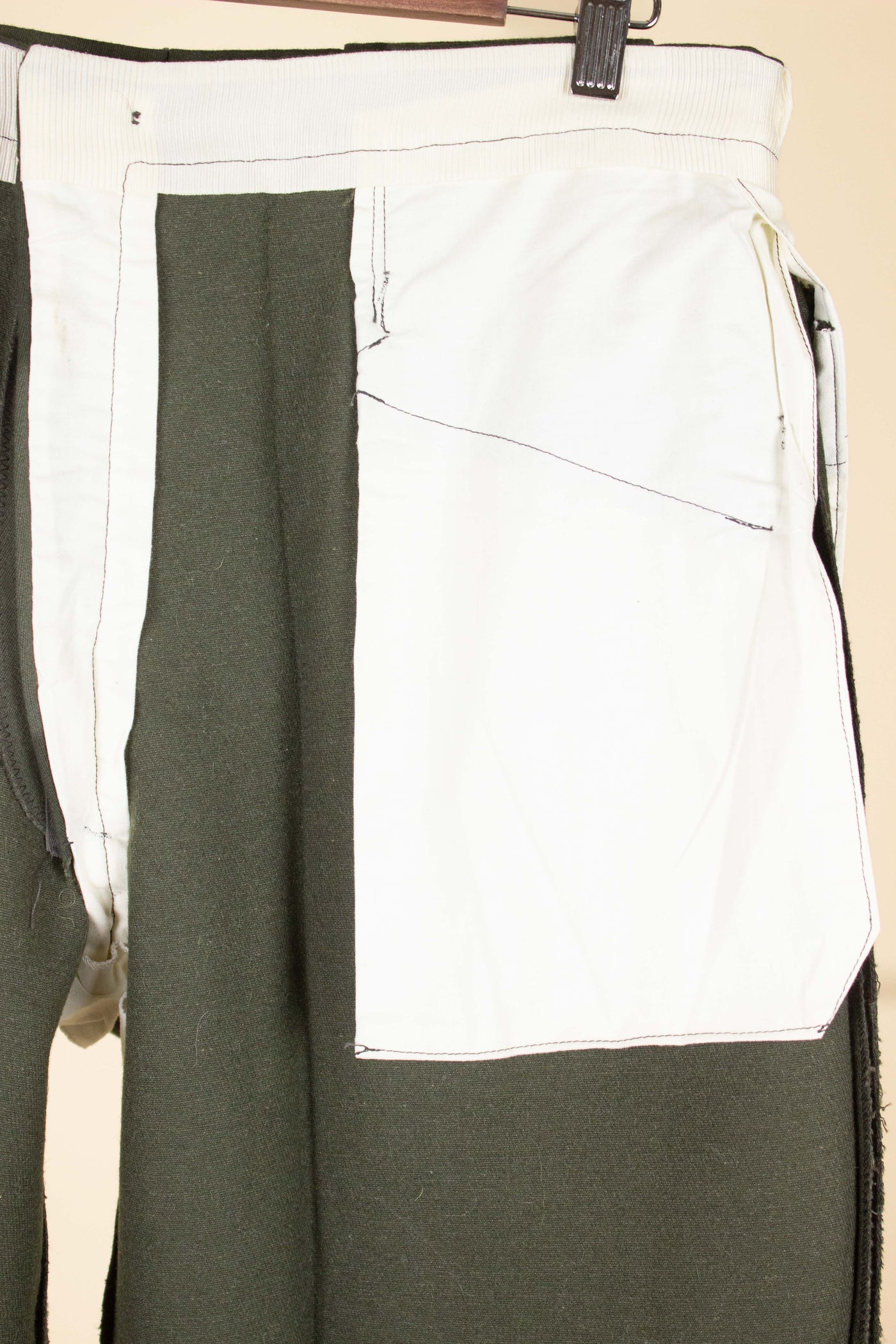 SWEDISH 1950S/1960S DEADSTOCK GREEN BREECHES BY DANIK. SIZE CA EU 48
