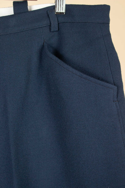 SWEDISH 1950S/1960S DEADSTOCK BLUE BREECHES BY LINDBERGS. SIZE CA EU 54-56