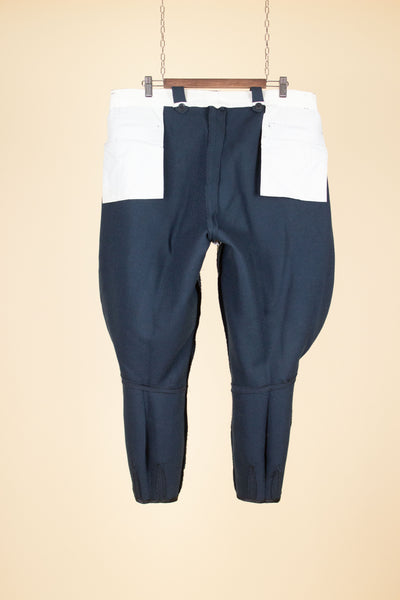 SWEDISH 1950S/1960S DEADSTOCK BLUE BREECHES BY LINDBERGS. SIZE CA EU 54-56