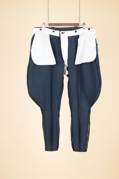 SWEDISH 1950S/1960S DEADSTOCK BLUE BREECHES BY LINDBERGS. SIZE CA EU 54-56