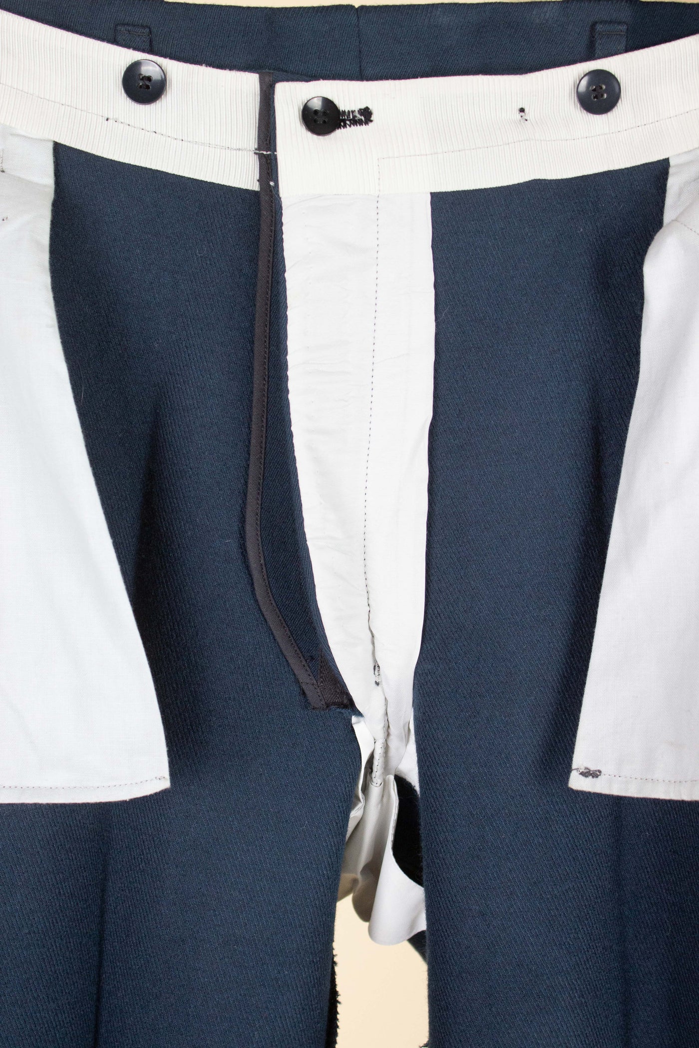 SWEDISH 1950S/1960S DEADSTOCK BLUE BREECHES BY LINDBERGS. SIZE CA EU 54-56