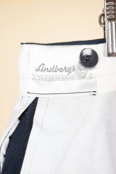 SWEDISH 1950S/1960S DEADSTOCK BLUE BREECHES BY LINDBERGS. SIZE CA EU 54-56