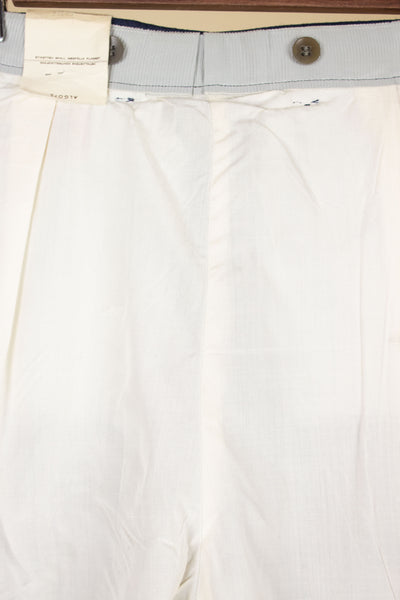 SWEDISH 1940S DEADSTOCK BLUE SKIING TROUSERS BY ALGOTS. SIZE CA EU 40