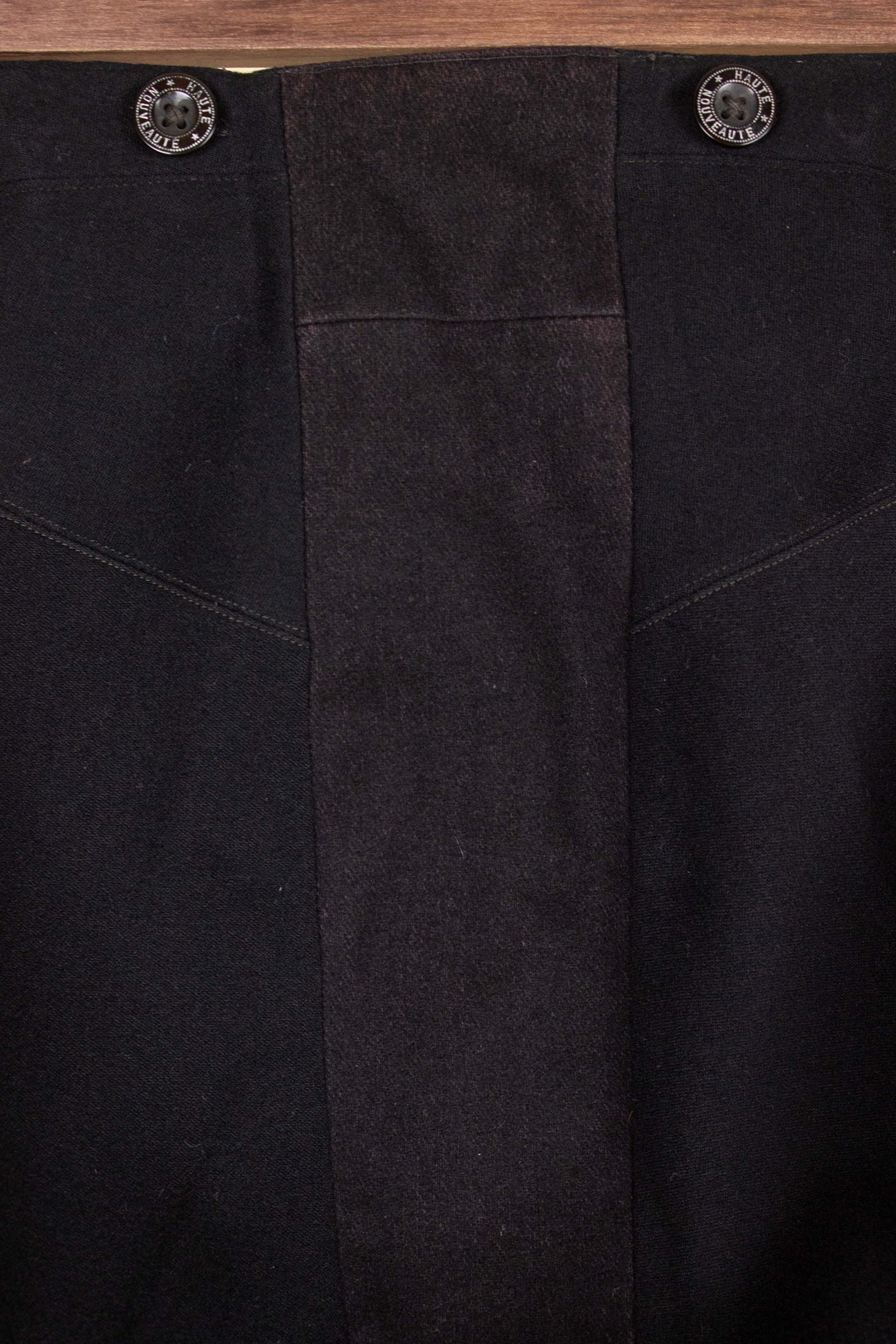 SWEDISH EARLY 1900S BLACK TROUSERS. SIZE CA EU 54-56 S