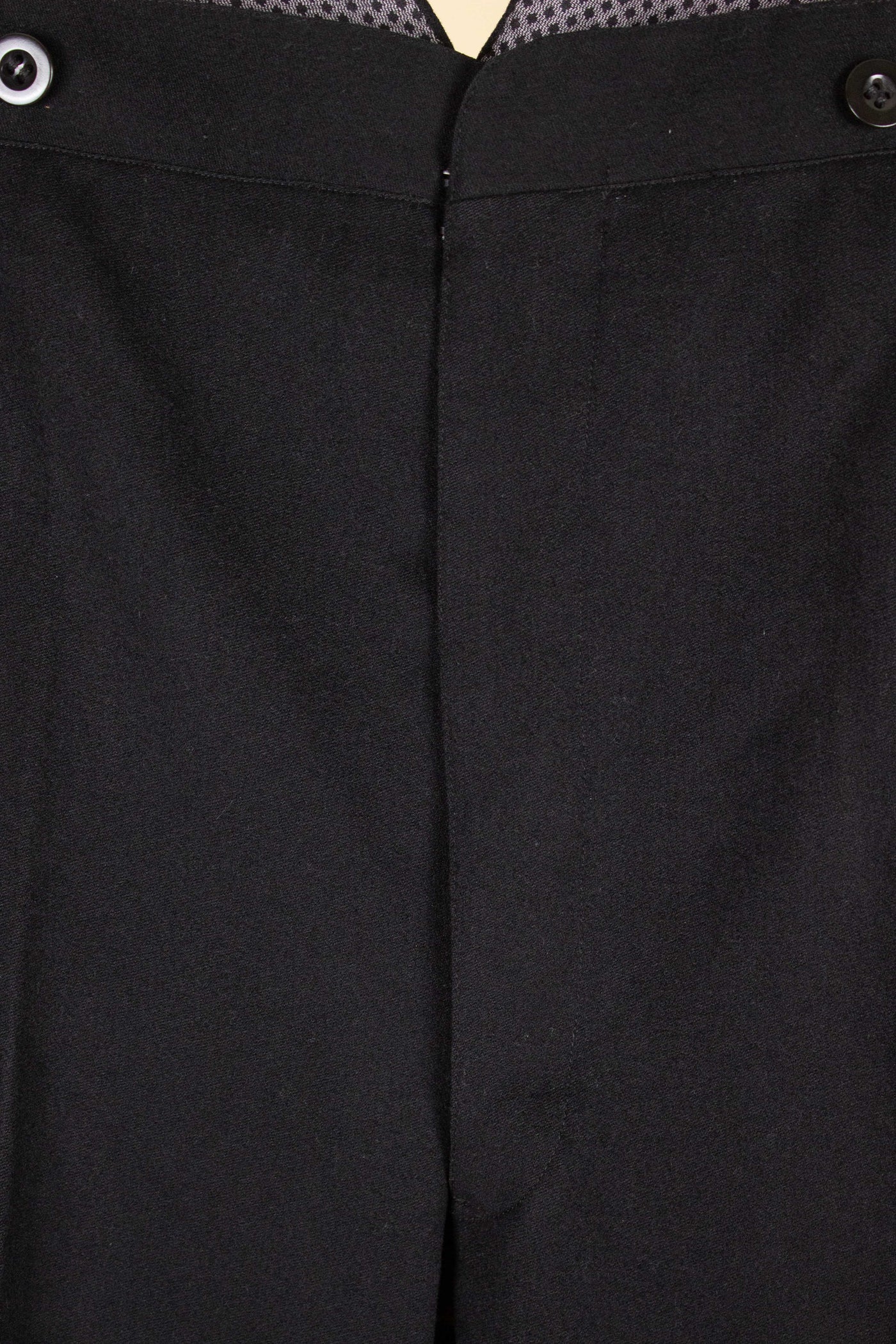 SWEDISH EARLY 1900S BLACK TROUSERS. SIZE CA EU 52