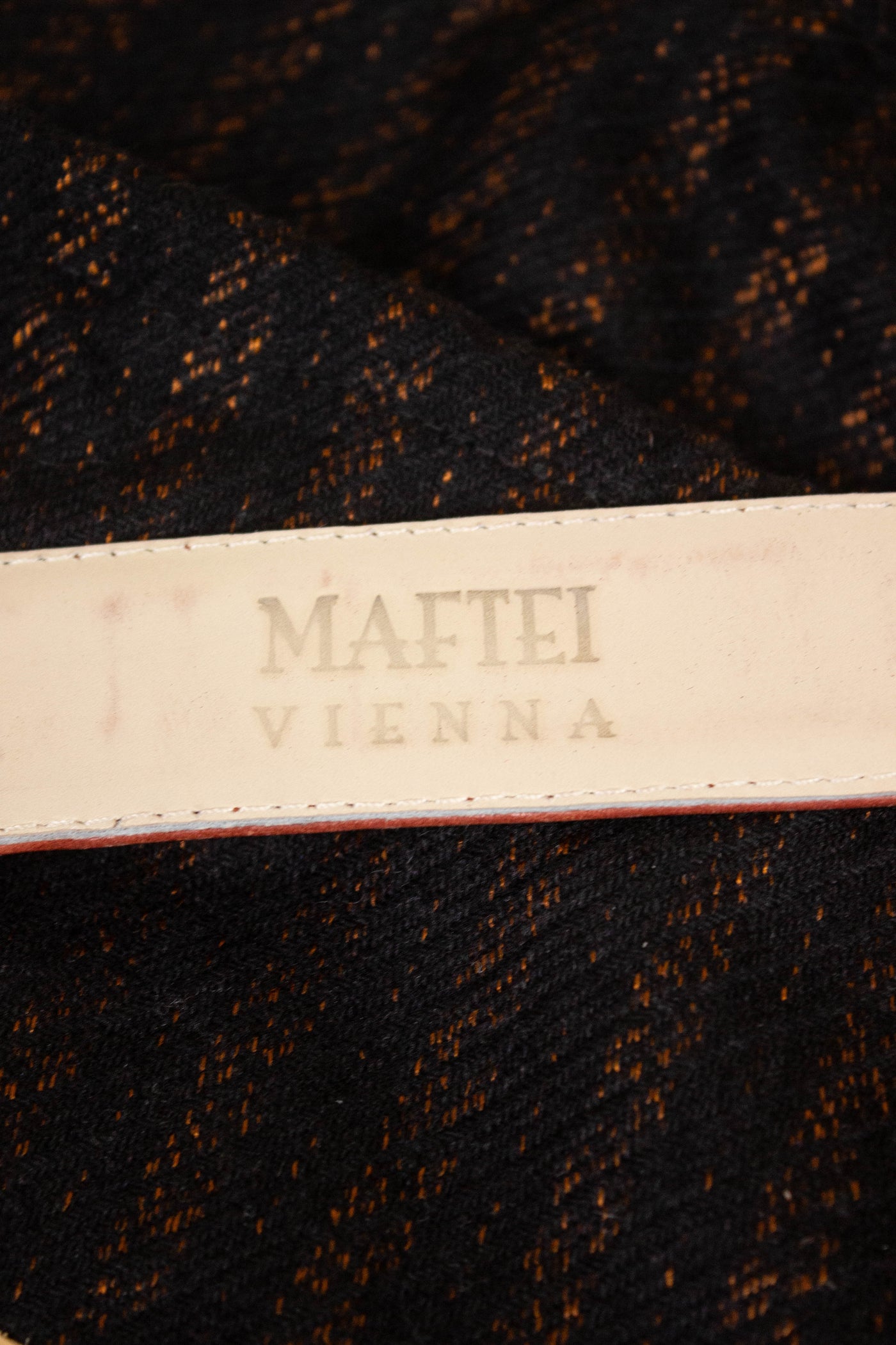 BESPOKE AUSTRIAN CONTEMPORARY BURGUNDY WHOLECUT SHOES BY MAFTEI, WITH MATCHING BELT INCLUDED. SIZE 41,5 (US 8.5/UK 8)