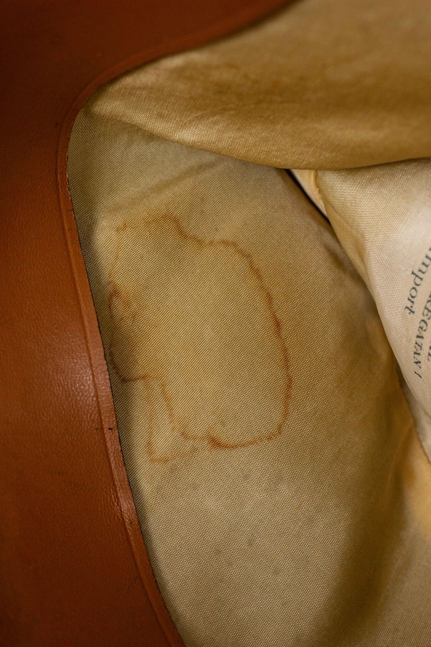 ITALIAN 1930S/1940S BROWN FEDORA HAT BY BARBISIO. SIZE CA EU 55