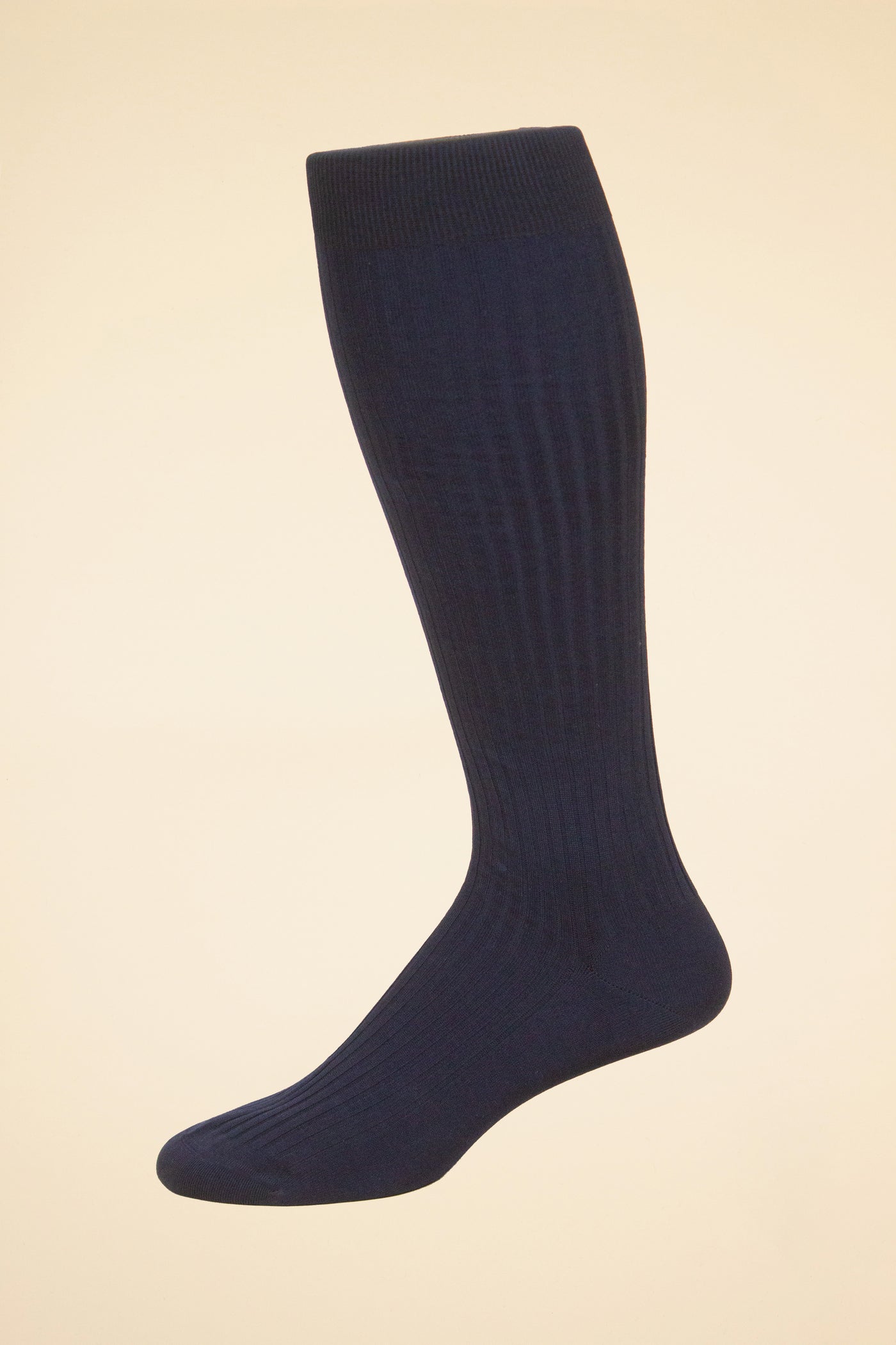 PANTHERELLA DANVERS OVER-THE-CALF SOCKS COLOUR NAVY SIZE M (EU 41-44)