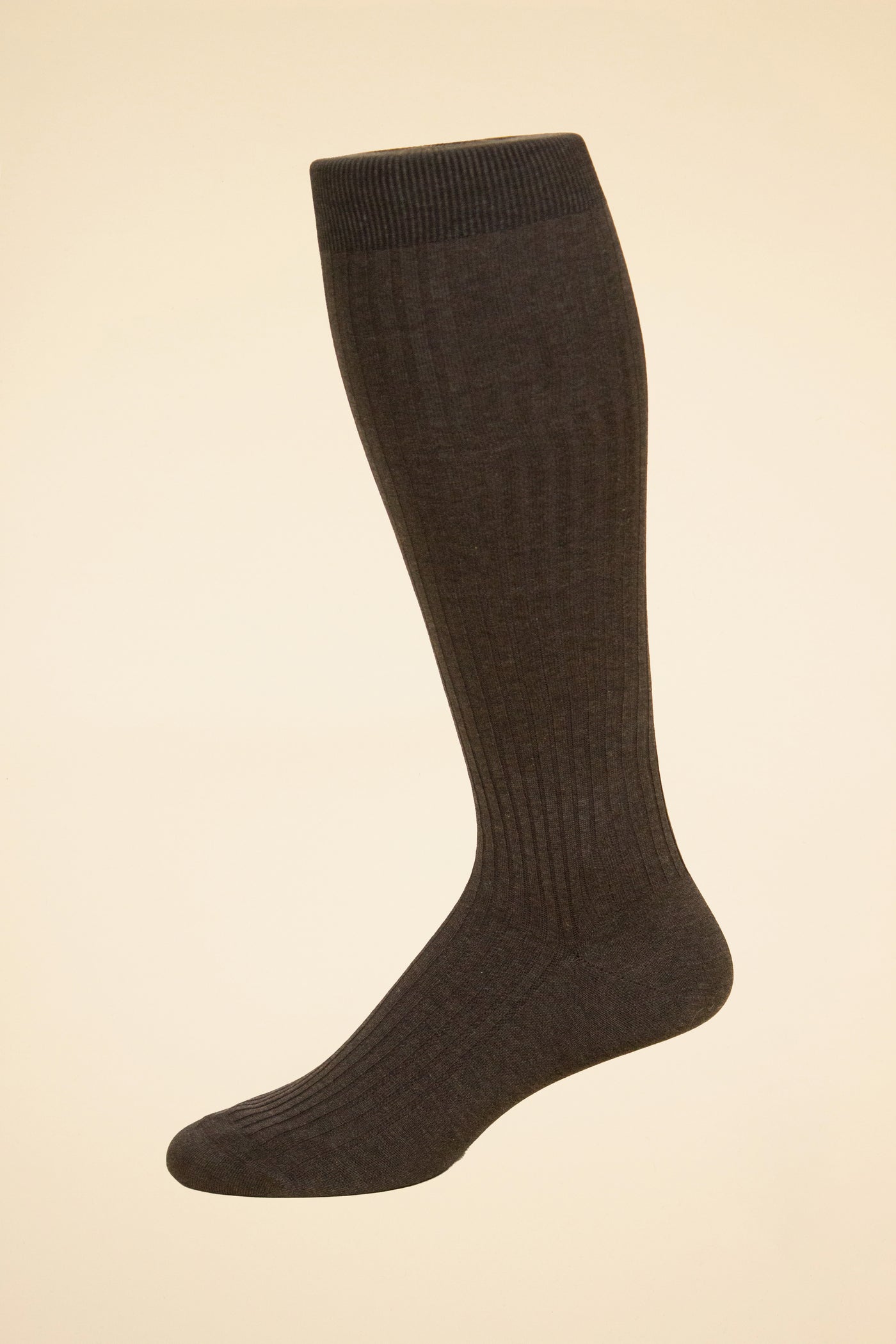 PANTHERELLA DANVERS OVER-THE-CALF SOCKS COLOUR DARK BROWN MIX SIZE M (EU 41-44)