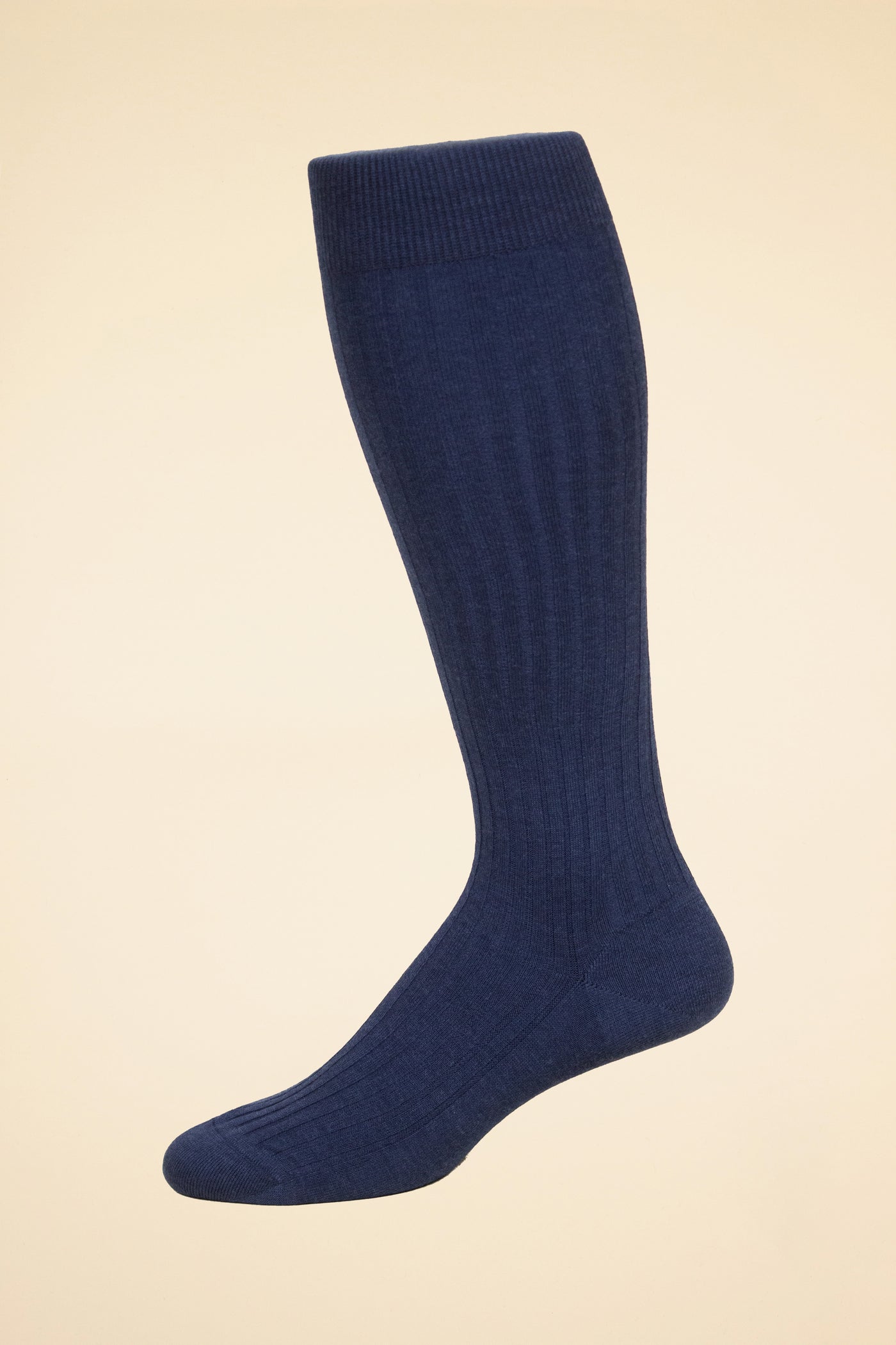 PANTHERELLA LABURNUM OVER-THE-CALF SOCKS COLOUR DARK BLUE SIZE M (EU 41-44)