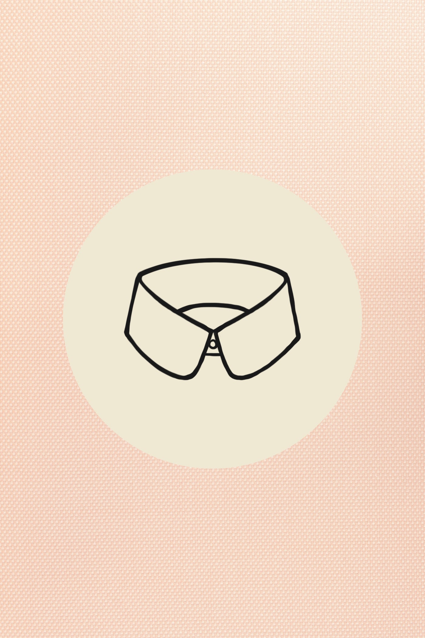 Light peach (0091) with Lignano collar