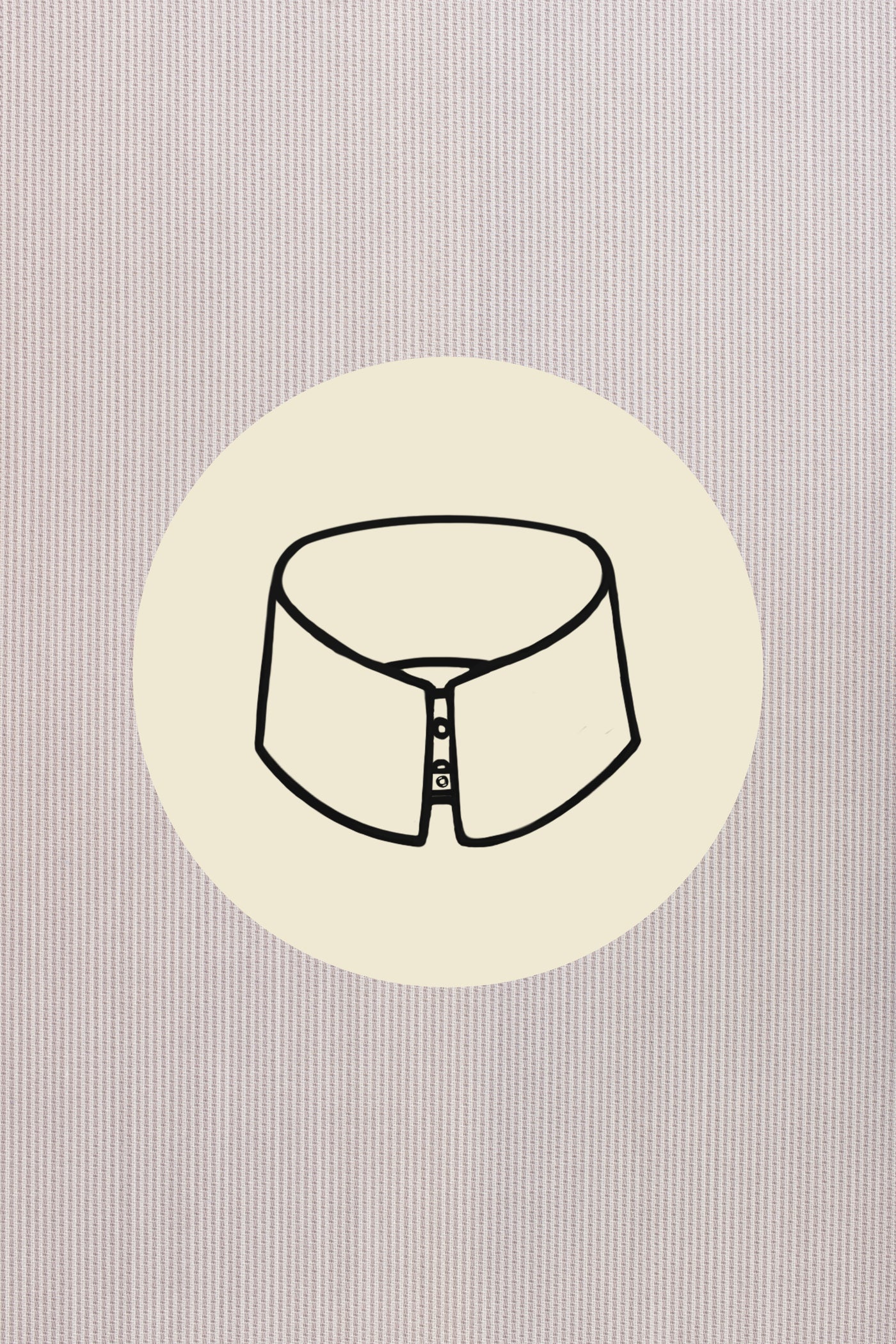 Light grey (0089) with Trieste tab collar