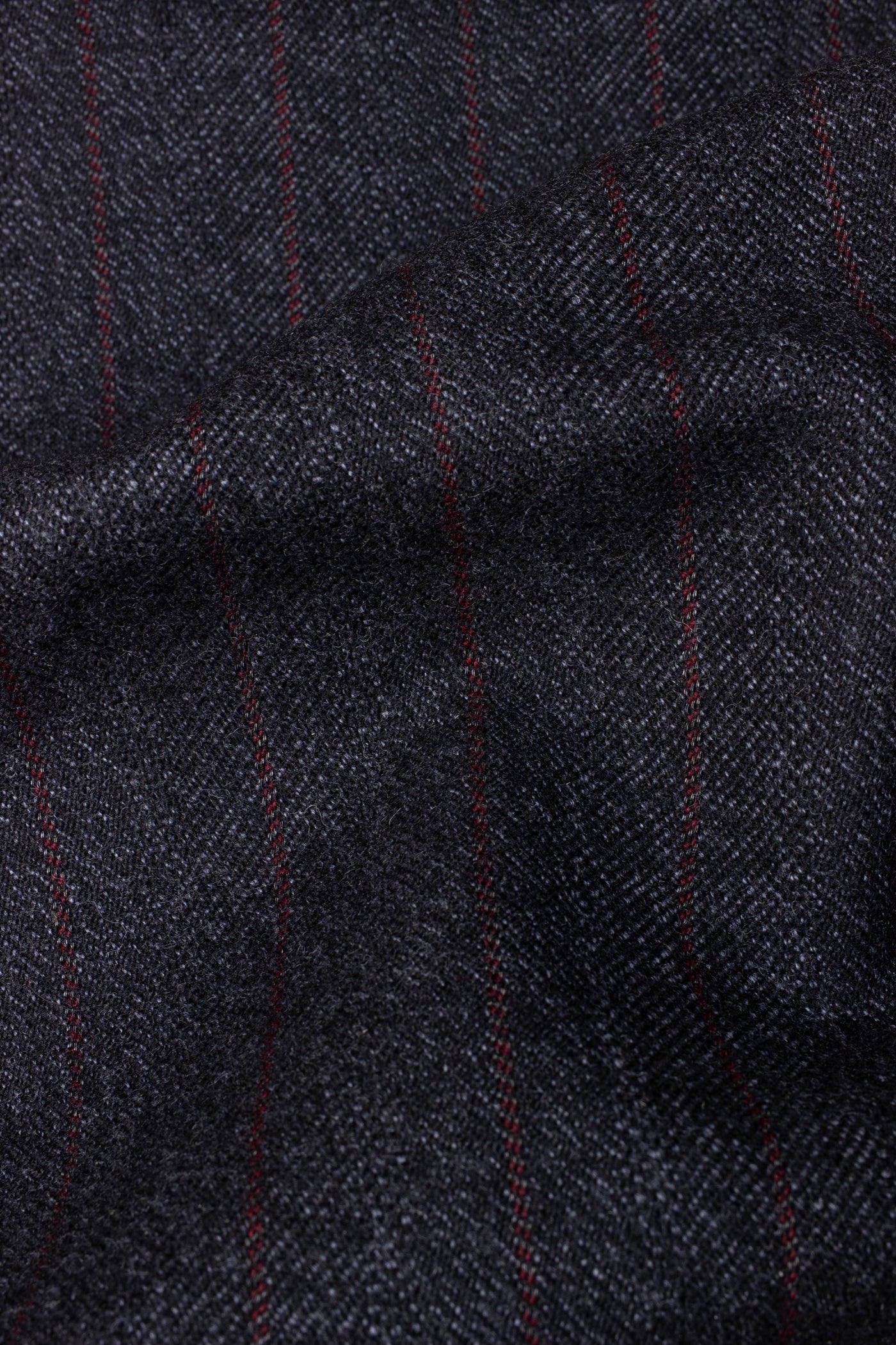 1920s/1930s dark grey suiting fabric. Width 152 cm