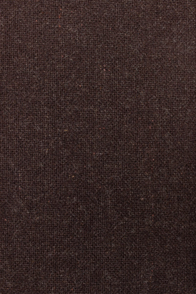 1930s/1940s dark brown suiting/coating fabric. Width 150 cm