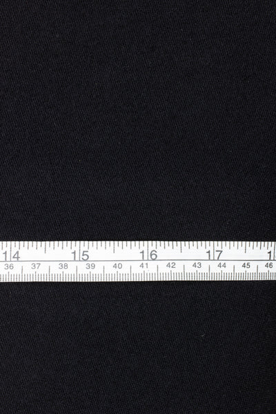 1940s/1950s black suiting fabric. Width 152 cm