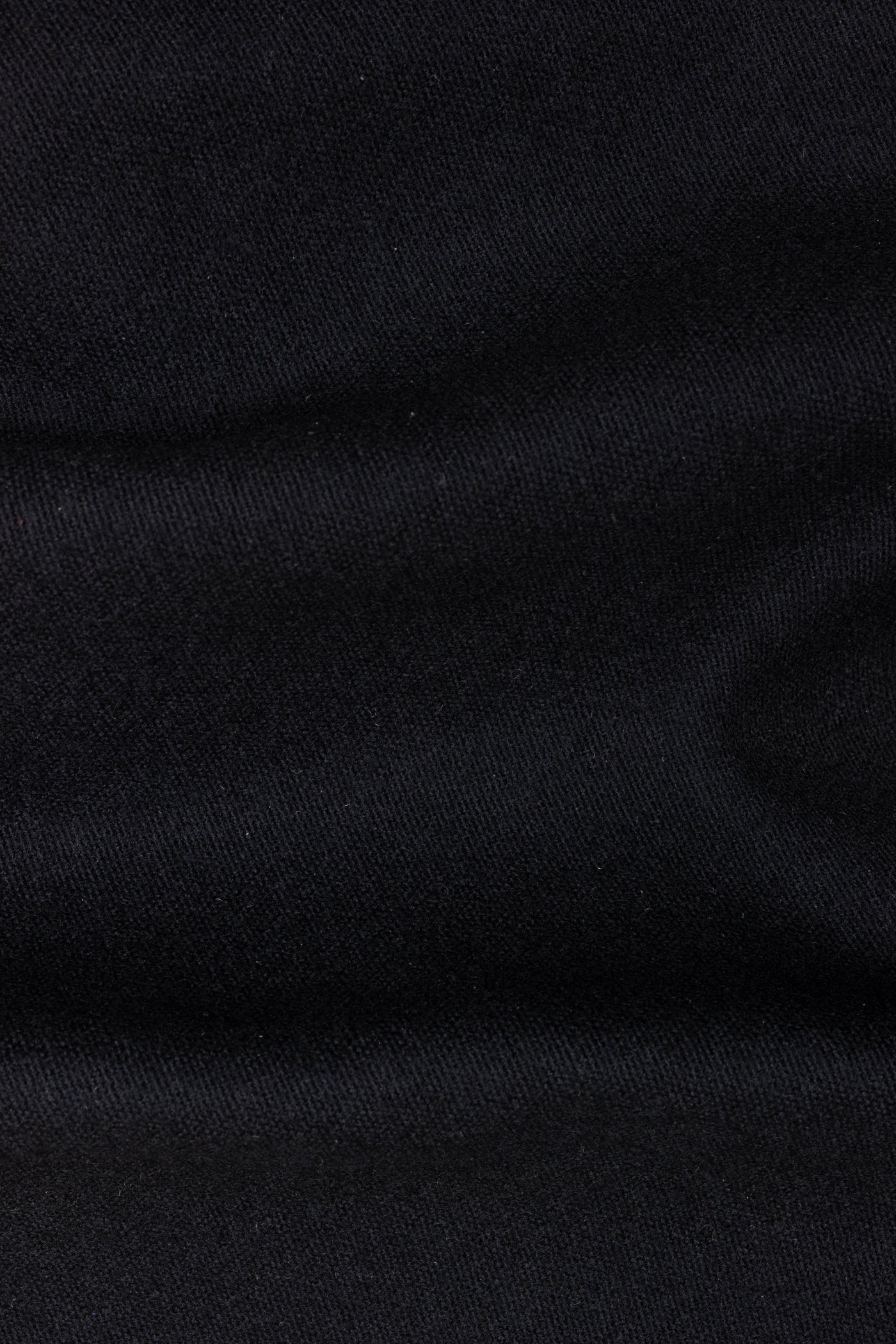 1940s/1950s black suiting fabric. Width 152 cm