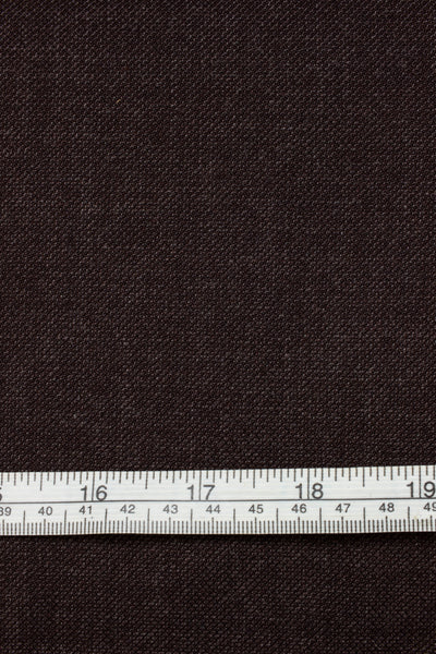 1930s/1940s brown suiting/coating fabric. Width 150 cm